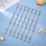 Alloy watch band 26-Letter Alphabet Rhinestone Strap Set for Apple Watch All Series