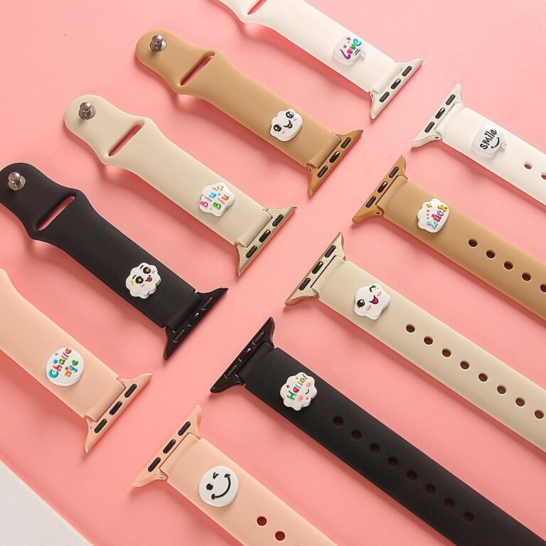 Magnetic watch strap Magnetic Silicone Strap Set for Apple Watch & Xiaomi 10 PRO