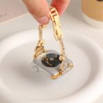 Watch strap Heart Key Rhinestone Metal Strap for Apple Watch All Series