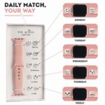 Magnetic watch strap Magnetic Silicone Strap Set for Apple Watch & Xiaomi 10 PRO