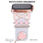 Watch strap decorative ring Rhinestone Decorative Strap Charms for Apple Watch / Samsung / Huawei