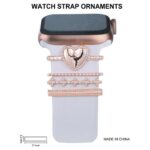 Watch strap decorative ring Rhinestone Decorative Strap Charms for Apple Watch / Samsung / Huawei