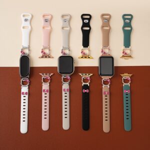 Silicone watch strap
