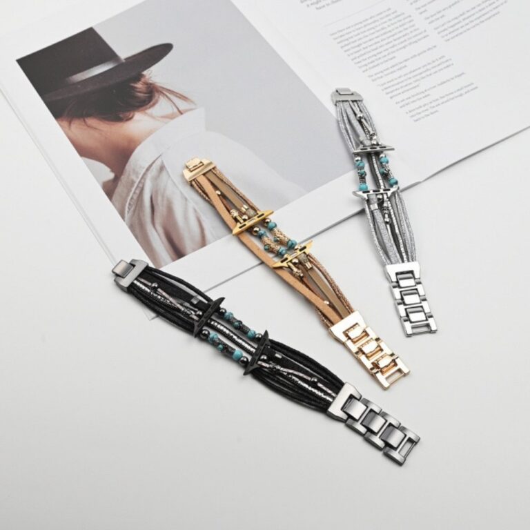 Watch strap Bohemian Multi-Layer Braided Strap for Apple Watch SE/8/7/6/5/4/3