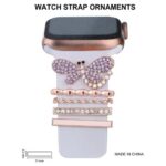 Watch strap decorative ring Rhinestone Decorative Strap Charms for Apple Watch