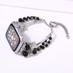Watch strap Vintage Chanel-Style Beaded Strap for Apple Watch All Series