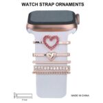 Watch strap decorative ring Rhinestone Decorative Strap Charms for Apple Watch / Samsung / Huawei