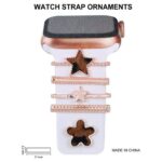Watch strap decorative ring Rhinestone Decorative Strap Charms for Apple Watch / Samsung / Huawei