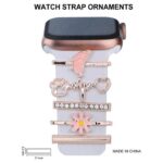 Watch strap decorative ring Rhinestone Decorative Strap Charms for Apple Watch / Samsung / Huawei