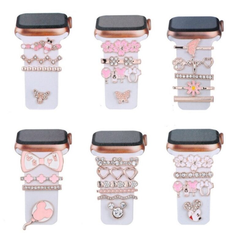Watch strap decorative ring Rhinestone Decorative Strap Charms for Apple Watch / Samsung / Huawei