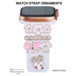 Watch strap decorative ring Rhinestone Decorative Strap Charms for Apple Watch / Samsung / Huawei