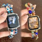 Watch strap Creative Buddha Hand Beaded Strap for Apple Watch Series S9/8/7/6/5/4/3/Ultra