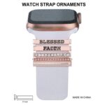 Watch strap decorative ring Rhinestone Decorative Strap Charms for Apple Watch / Samsung / Huawei