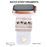 Watch strap decorative ring Rhinestone Decorative Strap Charms for Apple Watch